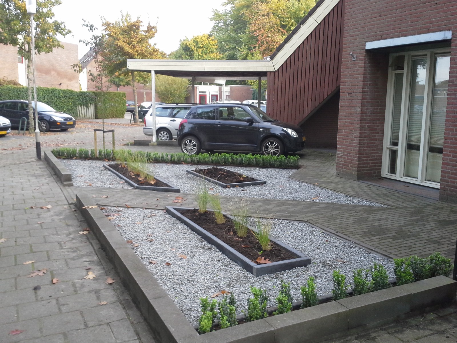 Kleine voortuinen